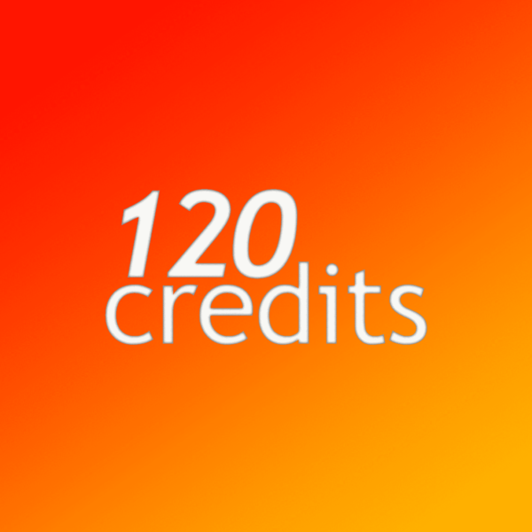 120 credits